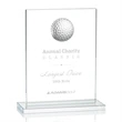 Cumberland Golf Award - Clear | https://www.bestnamebadges.com