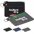 Heathered Card Wallet | https://www.bestnamebadges.com