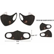 FACE MASK. SUPER SOFT, COOL, COMFORTABLE. BACTERIOSTATIC RED | https://www.bestnamebadges.com