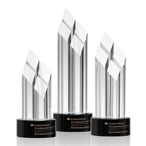 Overton Award - Black | https://www.bestnamebadges.com