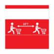 Floor or Window Decal | https://www.bestnamebadges.com