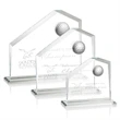 Andover Golf Award - Clear | https://www.bestnamebadges.com