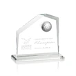 Andover Golf Award - Clear | https://www.bestnamebadges.com