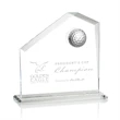 Andover Golf Award - Clear | https://www.bestnamebadges.com
