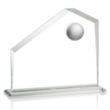 Andover Golf Award - Clear | https://www.bestnamebadges.com