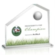 Andover VividPrint™ Golf Award - Clear | https://www.bestnamebadges.com