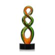 Highlander Award - Black | https://www.bestnamebadges.com