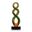 Highlander Award - Black | https://www.bestnamebadges.com