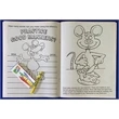 Practice Good Manners Coloring and Activity Book Fun Pack | https://www.bestnamebadges.com