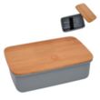 Wheat Lunch Set With Bamboo Lid | https://www.bestnamebadges.com