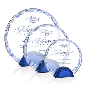 Galveston VividPrint™ Award - Blue | https://www.bestnamebadges.com