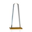 Pinnacle Award - Amber | https://www.bestnamebadges.com