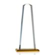 Pinnacle Award - Amber | https://www.bestnamebadges.com