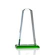 Pinnacle Award - Green | https://www.bestnamebadges.com