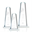Pinnacle Award - White | https://www.bestnamebadges.com