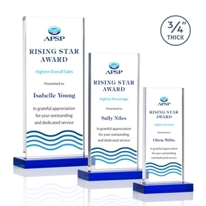 Arizona VividPrint™ Award - Blue | https://www.bestnamebadges.com