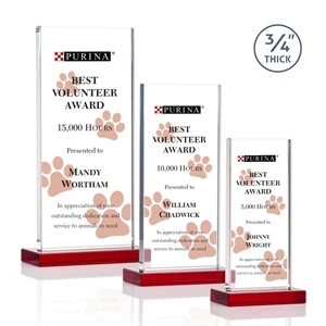 Arizona VividPrint™ Award - Red | https://www.bestnamebadges.com