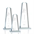 Pinnacle Award - Clear | https://www.bestnamebadges.com