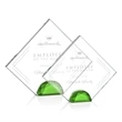 Deerfield Award - Green | https://www.bestnamebadges.com