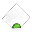 Deerfield Award - Green | https://www.bestnamebadges.com