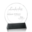 Sierra Circle Award - Black | https://www.bestnamebadges.com