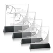 Sierra Square Award - Black | https://www.bestnamebadges.com
