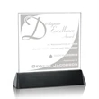 Sierra Square Award - Black | https://www.bestnamebadges.com