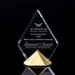 Celestial Award - Starfire/Gold | https://www.bestnamebadges.com