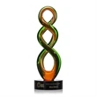 Highlander Award - Black | https://www.bestnamebadges.com