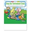 Keep Our Environment Clean Coloring and Activity Book | https://www.bestnamebadges.com