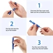 8 in 1 Pen Screwdriver | https://www.bestnamebadges.com