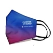 2-Layer Cotton Face Mask w/ Full Color Imprint & Bottom Hold | https://www.bestnamebadges.com