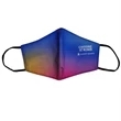 2-Layer Cotton Face Mask w/ Full Color Imprint & Bottom Hold | https://www.bestnamebadges.com