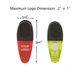 Plastic Clips With Neodymium Magnet | https://www.bestnamebadges.com