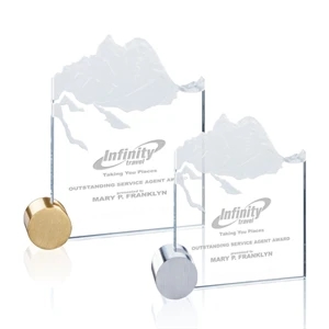 Hillstone Award - Circle Starfire | https://www.bestnamebadges.com