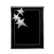 Constellation - Black/Chrome | https://www.bestnamebadges.com