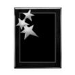 Constellation - Black/Chrome | https://www.bestnamebadges.com