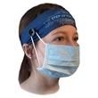 Ear Saver Headband with Full Color Sublimation | https://www.bestnamebadges.com