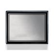 Carson - Black/Satin Silver | https://www.bestnamebadges.com