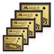 Carson - Black/Satin Gold | https://www.bestnamebadges.com