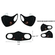 FACE MASK. SUPER SOFT, COOL, COMFORTABLE. BACTERIOSTATIC RED | https://www.bestnamebadges.com