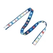 3/4" Full Color Face Mask Lanyard w/ Snap Button | https://www.bestnamebadges.com