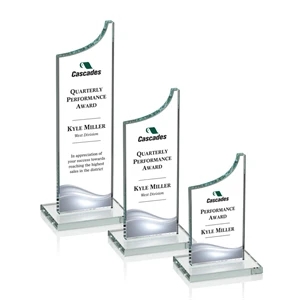 Eden VividPrint™ Award - Clear | https://www.bestnamebadges.com