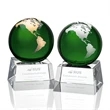 Blythwood Globe Award - Green | https://www.bestnamebadges.com