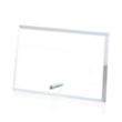 Windsor Rectangle Horizontal Award - Chrome | https://www.bestnamebadges.com