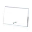 Windsor Rectangle Horizontal Award - Chrome | https://www.bestnamebadges.com