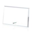 Windsor Rectangle Horizontal Award - Chrome | https://www.bestnamebadges.com