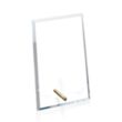 Windsor Rectangle Vertical Award - Gold | https://www.bestnamebadges.com