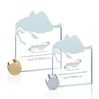 Hillstone Award - Circle Jade | https://www.bestnamebadges.com