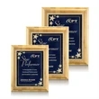 Bamboo/Starburst - Blue | https://www.bestnamebadges.com